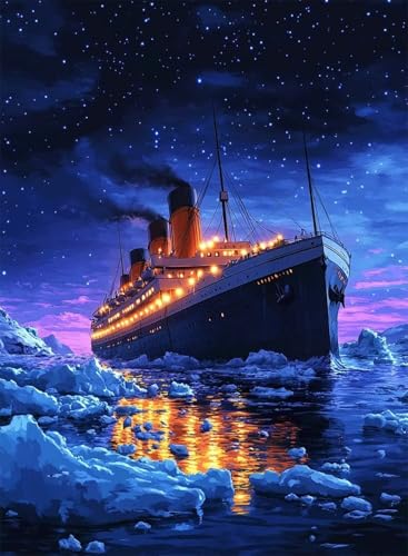 Diamond Painting Schiff Diamond Painting Erwachsene, Crystal Art Sternenhimmel Muster Design 5D DIY Vollbohrer Diamanten Malerei Stickerei Kreuzstich Basteln für Deko Wohnzimmer 30×40cm -hjw2508S8 Diamond Painting Schiff Diamond Painting Erwachsene, Crystal Art Sternenhimmel Muster Design 5D DIY Vollbohrer Diamanten Malerei Stickerei Kreuzstich Basteln für Deko Wohnzimmer 30×40cm -hjw2508S8 von HENJGWEG