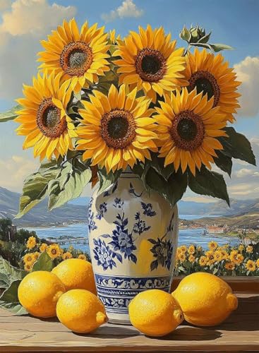 Diamond Painting Sonnenblumen Diamond Painting Erwachsene, Crystal Art Zitrone Muster Design 5D DIY Vollbohrer Diamanten Malerei Stickerei Kreuzstich Basteln für Deko Wohnzimmer 40x50cm -hjw250838 Diamond Painting Sonnenblumen Diamond Painting Erwachsene, Crystal Art Zitrone Muster Design 5D DIY Vollbohrer Diamanten Malerei Stickerei Kreuzstich Basteln für Deko Wohnzimmer 40x50cm -hjw250838 von HENJGWEG