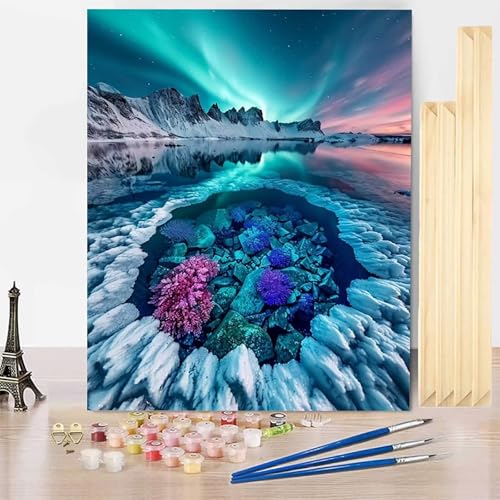 Malen Nach Zahlen Aurora Malen Nach Zahlen Erwachsene mit Rahmen, Paint by Numbers Winter Paint by Numbers Adult Inklusive 3 Pinsel und Acrylfarbe für Deko Wohnzimmer, Geschenke 50 X 65 CM -j250325 Malen Nach Zahlen Aurora Malen Nach Zahlen Erwachsene mit Rahmen, Paint by Numbers Winter Paint by Numbers Adult Inklusive 3 Pinsel und Acrylfarbe für Deko Wohnzimmer, Geschenke 50 X 65 CM -j250325 von HENJGWEG