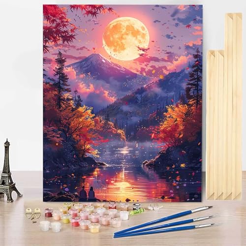 Malen Nach Zahlen Mond Malen Nach Zahlen Erwachsene mit Rahmen, Paint by Numbers Herbst Paint by Numbers Adult Inklusive 3 Pinsel und Acrylfarbe für Deko Wohnzimmer, Geschenke 40 X 50 CM -j250381 Malen Nach Zahlen Mond Malen Nach Zahlen Erwachsene mit Rahmen, Paint by Numbers Herbst Paint by Numbers Adult Inklusive 3 Pinsel und Acrylfarbe für Deko Wohnzimmer, Geschenke 40 X 50 CM -j250381 von HENJGWEG