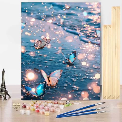 Malen Nach Zahlen Ozean Malen Nach Zahlen Erwachsene mit Rahmen, Paint by Numbers Schmetterling Paint by Numbers Adult Inklusive 3 Pinsel und Acrylfarbe für Zimmer Deko Wohnzimmer 50 X 65 CM -j250371 Malen Nach Zahlen Ozean Malen Nach Zahlen Erwachsene mit Rahmen, Paint by Numbers Schmetterling Paint by Numbers Adult Inklusive 3 Pinsel und Acrylfarbe für Zimmer Deko Wohnzimmer 50 X 65 CM -j250371 von HENJGWEG