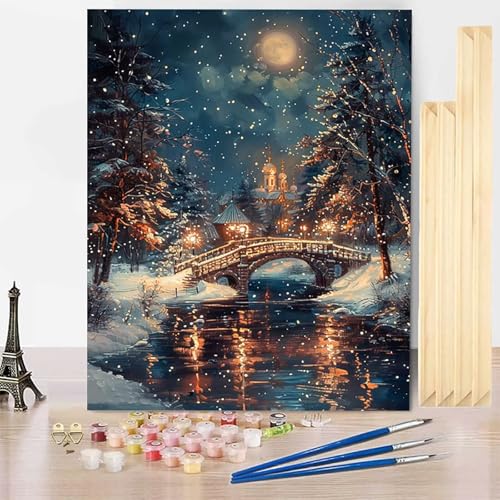Malen Nach Zahlen Winter Malen Nach Zahlen Erwachsene mit Rahmen, Paint by Numbers Landschaft Paint by Numbers Adult Inklusive 3 Pinsel und Acrylfarbe für Zimmer Deko Wohnzimmer 50 X 65 CM -j250345 Malen Nach Zahlen Winter Malen Nach Zahlen Erwachsene mit Rahmen, Paint by Numbers Landschaft Paint by Numbers Adult Inklusive 3 Pinsel und Acrylfarbe für Zimmer Deko Wohnzimmer 50 X 65 CM -j250345 von HENJGWEG