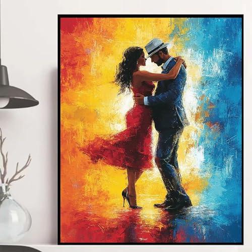 Paar Diamond Painting 40x50cm, Verträumt Diamond Painting Erwachsene Anfänger 5D DIY Runder Vollbohrer Diamanten Malerei Mosaik Bastelset Erwachsene für Zimmer Deko, Geschenke für Frauen -hjw2508S0 Paar Diamond Painting 40x50cm, Verträumt Diamond Painting Erwachsene Anfänger 5D DIY Runder Vollbohrer Diamanten Malerei Mosaik Bastelset Erwachsene für Zimmer Deko, Geschenke für Frauen -hjw2508S0 von HENJGWEG