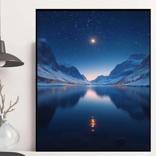 Sternenhimmel Diamond Painting 50x70cm, Berg Diamond Painting Erwachsene Anfänger 5D DIY Runder Vollbohrer Diamanten Malerei Mosaik Bastelset Erwachsene für Zimmer Deko, Geschenke -hjw250821T71 Sternenhimmel Diamond Painting 50x70cm, Berg Diamond Painting Erwachsene Anfänger 5D DIY Runder Vollbohrer Diamanten Malerei Mosaik Bastelset Erwachsene für Zimmer Deko, Geschenke -hjw250821T71 von HENJGWEG