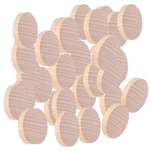 100 Stück Holzscheibe rund, Holz Log Scheiben Rund, Unvollendete Holzkreise Natürliche Holzscheiben mit 4cm Durchmesser Für DIY Handwerk Malen Hochzeit Heimdekoration 100 Stück Holzscheibe rund, Holz Log Scheiben Rund, Unvollendete Holzkreise Natürliche Holzscheiben mit 4cm Durchmesser Für DIY Handwerk Malen Hochzeit Heimdekoration von HERCHR