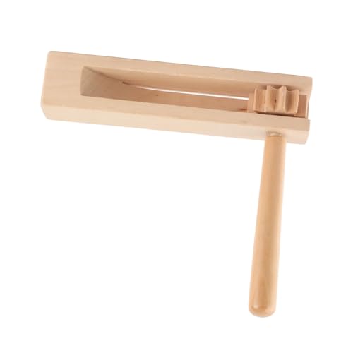 2pcs hölzerne Ratschen -Geräuschhersteller, Holzspinnrassel -Ratchet -Geräuschhersteller für Spiele, Partys und Sport, 5,9 x 5,1in 2pcs hölzerne Ratschen -Geräuschhersteller, Holzspinnrassel -Ratchet -Geräuschhersteller für Spiele, Partys und Sport, 5,9 x 5,1in von HERCHR