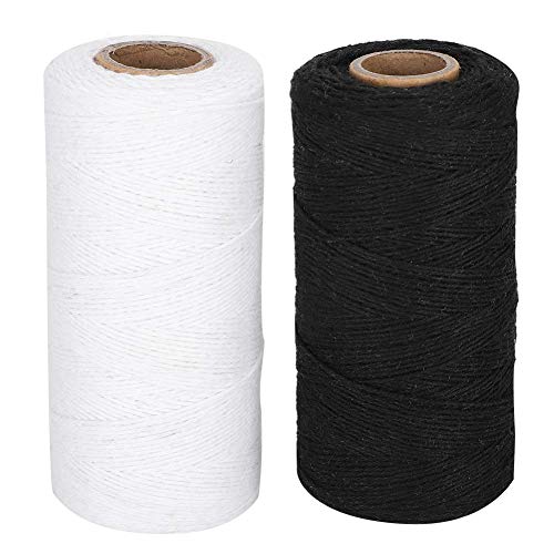 Bäcker Bindfäden, Baumwollgarn 8/4 Nähfäden Rolle zum Nähen von Webteppich, für Geflügel, Würstchen, Heimarbeiten, Basteln und Dekorieren Bäcker Bindfäden, Baumwollgarn 8/4 Nähfäden Rolle zum Nähen von Webteppich, für Geflügel, Würstchen, Heimarbeiten, Basteln und Dekorieren von HERCHR