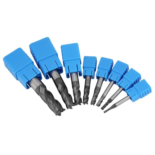 CNC -Endmühle Set, 8pcs 2 bis 12 mm 4 Flötenkarbidendmühlen -Set, Wolfram -Stahlfräsen -Strecke -Werkzeugkit für Holzaluminiumstahl CNC -Endmühle Set, 8pcs 2 bis 12 mm 4 Flötenkarbidendmühlen -Set, Wolfram -Stahlfräsen -Strecke -Werkzeugkit für Holzaluminiumstahl von HERCHR