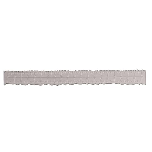 Edelstahl -Metallpapier Riss Lurer Craft Lineal, 2pcs Metall Lineal Set Deckle Edge Paper Cutter Lurer mit gezacktem Rand Metall Genauer unregelmäßige Kanten Lineal zum Zeichnen Edelstahl -Metallpapier Riss Lurer Craft Lineal, 2pcs Metall Lineal Set Deckle Edge Paper Cutter Lurer mit gezacktem Rand Metall Genauer unregelmäßige Kanten Lineal zum Zeichnen von HERCHR