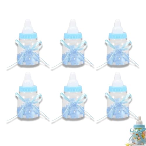 24pcs Babyflasche Dusche Favor, Mini Plastic Candy Box Für Boy Girl Newborn von HERCHR