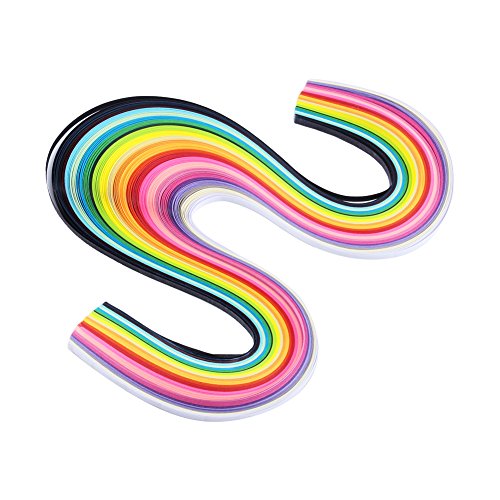HERCHR 320 Streifen DIY-Quilling-Papier, Quilling-Papierstreifen 5 Mm, Papier-Quilling-Set, DIY-Quilling-Papier, Breite 5 Mm, 26 Farben Quilling-Papier, DIY-Handwerk, Origami-Papier, Breite 5 Mm HERCHR 320 Streifen DIY-Quilling-Papier, Quilling-Papierstreifen 5 Mm, Papier-Quilling-Set, DIY-Quilling-Papier, Breite 5 Mm, 26 Farben Quilling-Papier, DIY-Handwerk, Origami-Papier, Breite 5 Mm von HERCHR
