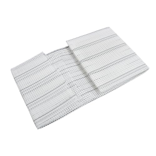 HERCHR Knüpfhaken-Leinwand, Teppichherstellung, Leinwand, Knüpfnetz, Stoff, Blanko, Teppich-Hakennetz, Leinwand-Set, DIY-Netzblatt, Mehrzweck-Teppich-Hakennetz Für Stickerei, Stricken(50 * 100cm) von HERCHR