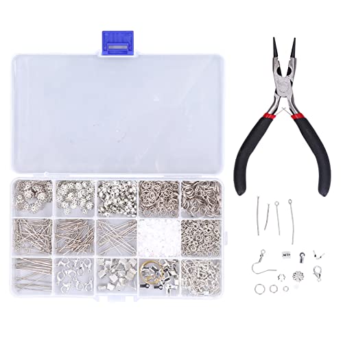 HERCHR Rosenkranz-Kit – Schmuck-Reparatur-Set, Schmuckzubehör-Set, Schmuckherstellungs-Kit, Schmuckzubehör-Starter-Kit von HERCHR