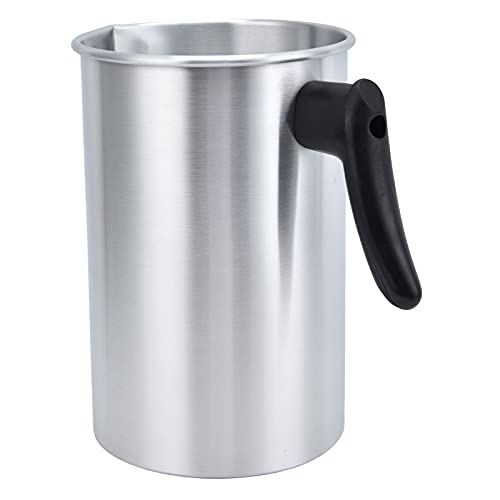 HERCHR Wachs Schmelztopf, 3L -Schmelzwachs -Tasse Aluminium Kerze Making Gossenkrug Silberseife Gießen Krug für Heimatkonkronyleiter Vorräte HERCHR Wachs Schmelztopf, 3L -Schmelzwachs -Tasse Aluminium Kerze Making Gossenkrug Silberseife Gießen Krug für Heimatkonkronyleiter Vorräte von HERCHR