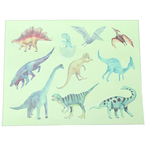 HERCHR Wandaufkleber Leuchtende Dinosaurier Aufkleber, Kreative Leuchtende Dinosaurier Thema Fußabdrücke Vulkan Wandaufkleber für Baby Schlafzimmer Kinderzimmer Kinderzimmer Dekoration HERCHR Wandaufkleber Leuchtende Dinosaurier Aufkleber, Kreative Leuchtende Dinosaurier Thema Fußabdrücke Vulkan Wandaufkleber für Baby Schlafzimmer Kinderzimmer Kinderzimmer Dekoration von HERCHR
