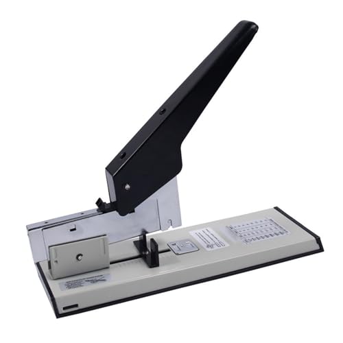 Heavy Duty Hefter, Plider Hochkapazität Handbuch Office Gewerblicher Hefter Metall Lack Griff Stahl Eisengummi bequemer Griff für Papierbindung Büro Klassenzimmer Heavy Duty Hefter, Plider Hochkapazität Handbuch Office Gewerblicher Hefter Metall Lack Griff Stahl Eisengummi bequemer Griff für Papierbindung Büro Klassenzimmer von HERCHR
