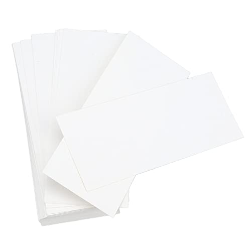 Kartonblätter, 100 -teilige weiße Wellblecher und Wellblecher Einsätze MAT Board Center DIY -Kartonblätter 6,7 × 2,7 Zoll für das Malerei Makingmenüs Kartonblätter, 100 -teilige weiße Wellblecher und Wellblecher Einsätze MAT Board Center DIY -Kartonblätter 6,7 × 2,7 Zoll für das Malerei Makingmenüs von HERCHR