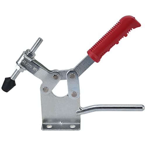 HERCHR Kniehebelklemme, Handwerkzeug, rutschfest, Rot, Horizontale Klemme, Vertikale Schnellspanner, Robuste Kniehebelklemme, Werkzeug Für Holzbearbeitung, Vorrichtungen Und Vorrichtungen HERCHR Kniehebelklemme, Handwerkzeug, rutschfest, Rot, Horizontale Klemme, Vertikale Schnellspanner, Robuste Kniehebelklemme, Werkzeug Für Holzbearbeitung, Vorrichtungen Und Vorrichtungen von HERCHR