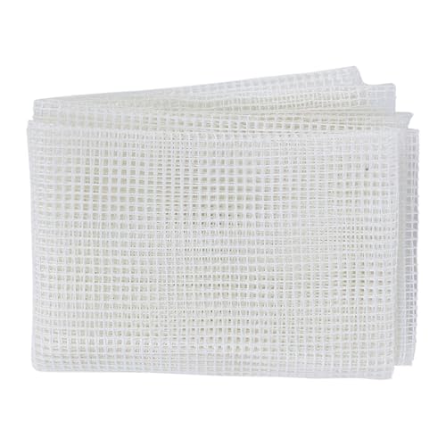 Mesh Fabric, White Fabric von Yard Soccer Fabric Jersey Strickstoff Häkeln Stricken Mesh Stoff für Teppich Teppich[150x100cm] von HERCHR