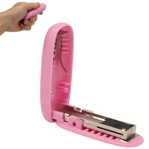 Mini Tacker Set, Heftgerät Set, Stapler Klein, Hefter Klein Tragbar Heftgerät, Mini-Hefter, Tragbarer Hefter Manueller Tischhefter Mit Heftklammern Für Schulen Arbeitsplätze Familien von HERCHR