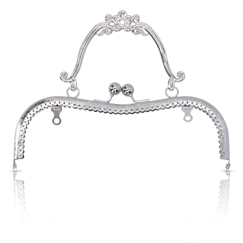 Retro Brieftasche Tasche Verschluss Kuss Schloss, Metall Geldbörsenrahmen, Metall Taschenrahmen Taschen, DIY Häkeln Tasche Griffe, Rahmen Rahmen Mit Retro-Kuss-Verschluss Von Handtaschen Retro Brieftasche Tasche Verschluss Kuss Schloss, Metall Geldbörsenrahmen, Metall Taschenrahmen Taschen, DIY Häkeln Tasche Griffe, Rahmen Rahmen Mit Retro-Kuss-Verschluss Von Handtaschen von HERCHR