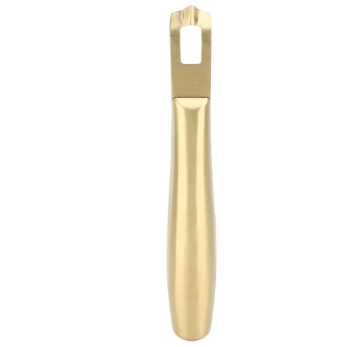 Zester Reibe, Edelstahl-Zitronenschäler, Orangen-Zitrusschäler, Obstschäler, Obstschäler (Gold) von HERCHR