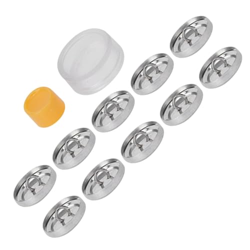 fabric button maker,Cloth Bag Cover Buttons Kit Round Button Base DIY Handmade Crafts Buckle Making Tools 20mm,25mm,30mm,40mm (20MM) von HERCHR