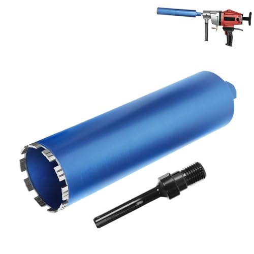 Diamantbohrkrone mit 10mm Turbosegment | 1 ¼ UNC Aufnahme | Nutzlänge 415 mm | Ø 150 mm | 12 Segmente | SDS-max, Diamant Kernbohrkrone für Kernbohrgeräte, Nassbohrkrone Trockenbohrkrone für Beton Diamantbohrkrone mit 10mm Turbosegment | 1 ¼ UNC Aufnahme | Nutzlänge 415 mm | Ø 150 mm | 12 Segmente | SDS-max, Diamant Kernbohrkrone für Kernbohrgeräte, Nassbohrkrone Trockenbohrkrone für Beton von HERLLD