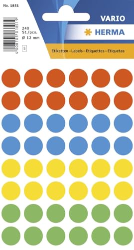 Etikett 12mm Farbpunkt f.sort 240Et 1Pack Etikett 12mm Farbpunkt f.sort 240Et 1Pack von HERMA