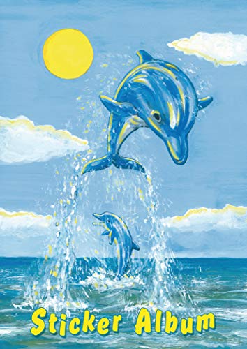 HERMA 15419 Stickeralbum leer zum Sammeln A5 Der kleine Delfin, beschichtetes Stickerbuch aus Silikonpapier zum Ablösen und Wiederverwenden der Sticker, blanko Sammelalbum für Mädchen Jungen Kinder HERMA 15419 Stickeralbum leer zum Sammeln A5 Der kleine Delfin, beschichtetes Stickerbuch aus Silikonpapier zum Ablösen und Wiederverwenden der Sticker, blanko Sammelalbum für Mädchen Jungen Kinder von HERMA