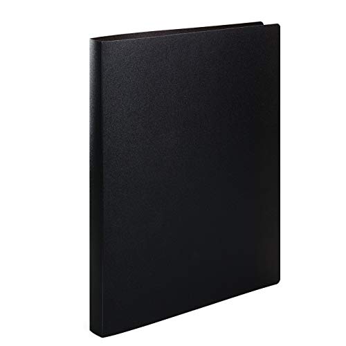 HERMA Ringbücher A4 Schwarz Transluzent Set, 3 Stück, schmal, 2 Ringe, 25 mm breit, Ringordner aus Kunststoff mit Niederhalter für Kinder, Jungen und Mädchen HERMA Ringbücher A4 Schwarz Transluzent Set, 3 Stück, schmal, 2 Ringe, 25 mm breit, Ringordner aus Kunststoff mit Niederhalter für Kinder, Jungen und Mädchen von HERMA