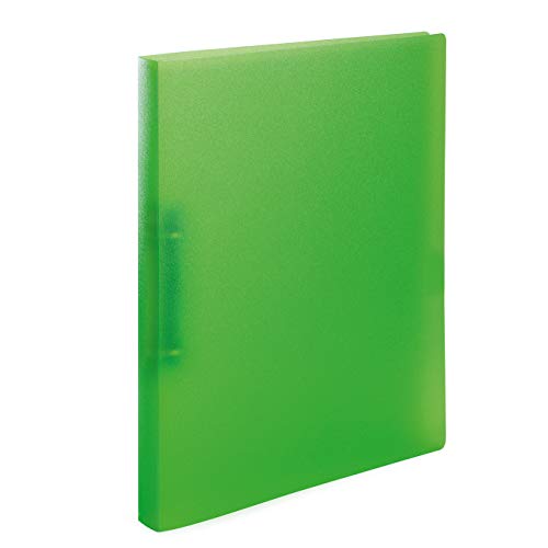 HERMA Ringbücher A4 Hellgrün Transluzent Set, 3 Stück, schmal, 2 Ringe, 25 mm breit, Ringordner aus Kunststoff mit Niederhalter für Kinder, Jungen und Mädchen HERMA Ringbücher A4 Hellgrün Transluzent Set, 3 Stück, schmal, 2 Ringe, 25 mm breit, Ringordner aus Kunststoff mit Niederhalter für Kinder, Jungen und Mädchen von HERMA