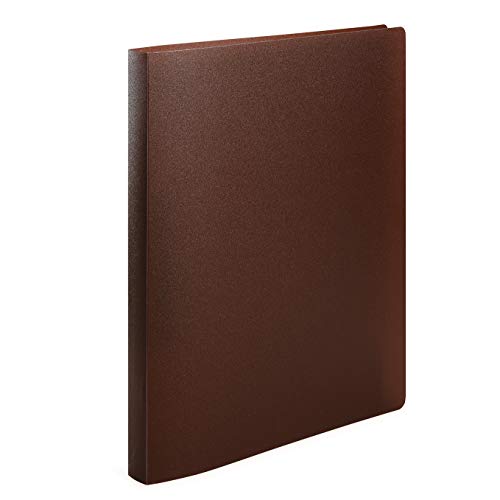 HERMA Ringbücher A4 Braun Transluzent Set, 3 Stück, schmal, 2 Ringe, 25 mm breit, Ringordner aus Kunststoff mit Niederhalter für Kinder, Jungen und Mädchen HERMA Ringbücher A4 Braun Transluzent Set, 3 Stück, schmal, 2 Ringe, 25 mm breit, Ringordner aus Kunststoff mit Niederhalter für Kinder, Jungen und Mädchen von HERMA