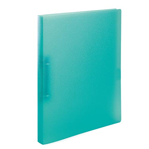 HERMA Ringbücher A4 Türkis Transluzent Set, 3 Stück, schmal, 2 Ringe, 25 mm breit, Ringordner aus Kunststoff mit Niederhalter für Kinder, Jungen und Mädchen HERMA Ringbücher A4 Türkis Transluzent Set, 3 Stück, schmal, 2 Ringe, 25 mm breit, Ringordner aus Kunststoff mit Niederhalter für Kinder, Jungen und Mädchen von HERMA