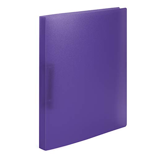 HERMA Ringbücher A4 Violett Lila Transluzent Set, 3 Stück, schmal, 2 Ringe, 25 mm breit, Ringordner aus Kunststoff mit Niederhalter für Kinder, Jungen und Mädchen HERMA Ringbücher A4 Violett Lila Transluzent Set, 3 Stück, schmal, 2 Ringe, 25 mm breit, Ringordner aus Kunststoff mit Niederhalter für Kinder, Jungen und Mädchen von HERMA