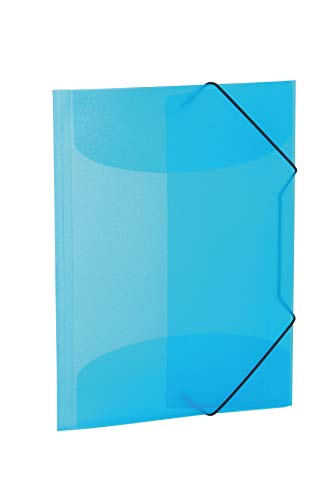 HERMA Sammelmappen A3 Hellblau Transluzent Set, 3 Stück, Eckspanner-Mappen aus Kunststoff mit Gummizug und Innenklappen für Kinder, Jungen und Mädchen HERMA Sammelmappen A3 Hellblau Transluzent Set, 3 Stück, Eckspanner-Mappen aus Kunststoff mit Gummizug und Innenklappen für Kinder, Jungen und Mädchen von HERMA