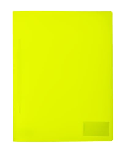 HERMA 19636 Schnellhefter A4 Transluzent Neon Gelb, 3 Stück, Sichthefter aus Kunststoff mit Beschriftungsetikett, Einstecktasche & Metallheftzunge, stabiles Plastik Schnellhefter Set für Schule & Büro HERMA 19636 Schnellhefter A4 Transluzent Neon Gelb, 3 Stück, Sichthefter aus Kunststoff mit Beschriftungsetikett, Einstecktasche & Metallheftzunge, stabiles Plastik Schnellhefter Set für Schule & Büro von HERMA