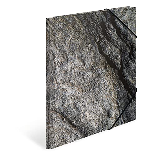HERMA Sammelmappen A3 Natur Stein Set, 3 Stück, Kinder Eckspanner-Mappen aus Pappe mit haptischer Veredelung, Motiv, Gummizug, Innenklappen und Innendruck für Jungen und Mädchen HERMA Sammelmappen A3 Natur Stein Set, 3 Stück, Kinder Eckspanner-Mappen aus Pappe mit haptischer Veredelung, Motiv, Gummizug, Innenklappen und Innendruck für Jungen und Mädchen von HERMA