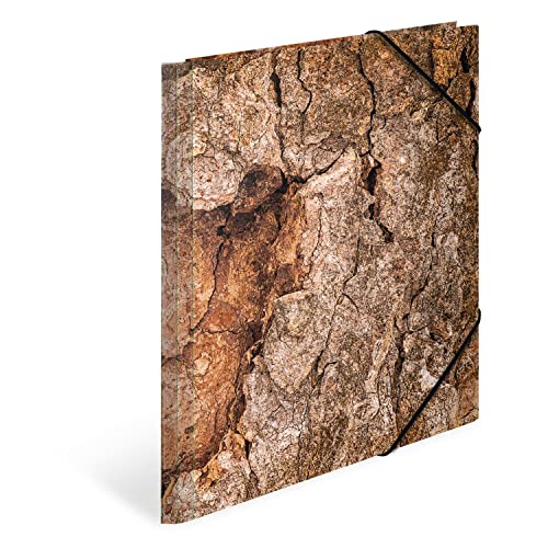 HERMA Sammelmappen A3 Natur Holz Set, 3 Stück, Kinder Eckspanner-Mappen aus Pappe mit haptischer Holzoptik Veredelung, Motiv, Gummizug, Innenklappen und Innendruck für Jungen und Mädchen HERMA Sammelmappen A3 Natur Holz Set, 3 Stück, Kinder Eckspanner-Mappen aus Pappe mit haptischer Holzoptik Veredelung, Motiv, Gummizug, Innenklappen und Innendruck für Jungen und Mädchen von HERMA