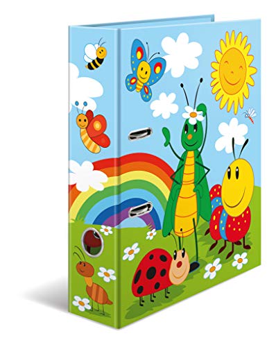 HERMA Ordner A4 Kinder Geburtstag Set, 10 Stück, 7 cm breit, Ringordner mit Kindergarten Motiv, bunter Aktenordner mit Innendruck für Jungen, Mädchen und Kinder HERMA Ordner A4 Kinder Geburtstag Set, 10 Stück, 7 cm breit, Ringordner mit Kindergarten Motiv, bunter Aktenordner mit Innendruck für Jungen, Mädchen und Kinder von HERMA