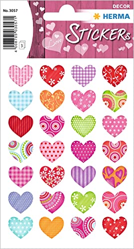 HERMA 3057 Aufkleber Herzen Bunt klein, 84 Stück, Herz Sticker in rot rosa pink, Etiketten in Herzform für Valentinstag Liebe Hochzeit Geburtstag Scrapbooking Dekoration Geschenk Briefe DIY Basteln HERMA 3057 Aufkleber Herzen Bunt klein, 84 Stück, Herz Sticker in rot rosa pink, Etiketten in Herzform für Valentinstag Liebe Hochzeit Geburtstag Scrapbooking Dekoration Geschenk Briefe DIY Basteln von HERMA