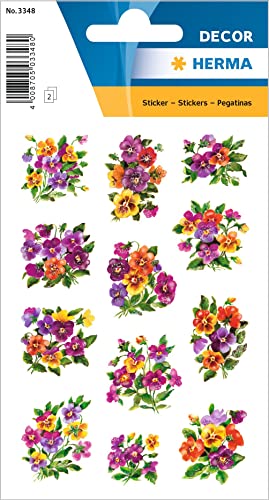 HERMA 3348 Aufkleber Veilchen Glitzer klein groß, 24 Stück, Blumen Sticker mit Pflanzen Motiv, Kinder Etiketten für Fotoalbum Tagebuch Poesiealbum Scrapbooking Geburtstag Dekoration Briefe DIY Basteln HERMA 3348 Aufkleber Veilchen Glitzer klein groß, 24 Stück, Blumen Sticker mit Pflanzen Motiv, Kinder Etiketten für Fotoalbum Tagebuch Poesiealbum Scrapbooking Geburtstag Dekoration Briefe DIY Basteln von HERMA