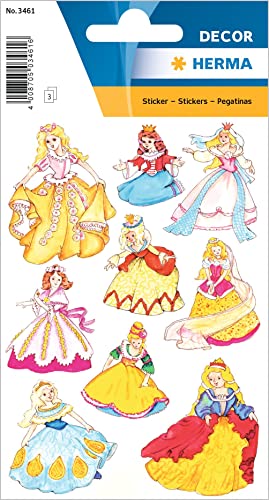 HERMA 3461 Aufkleber Prinzessin klein groß, 27 Stück, Mädchen Sticker mit Princess Motiv, Kinder Etiketten für Fotoalbum Tagebuch Poesiealbum Scrapbooking Geburtstag Deko Briefe DIY Basteln HERMA 3461 Aufkleber Prinzessin klein groß, 27 Stück, Mädchen Sticker mit Princess Motiv, Kinder Etiketten für Fotoalbum Tagebuch Poesiealbum Scrapbooking Geburtstag Deko Briefe DIY Basteln von HERMA