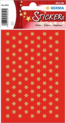 HERMA 4052 Aufkleber Sterne Gold mini, 285 Stück, 6 mm, Stern Sticker aus Papier, Weihnachtssticker Sternaufkleber für Weihnachten Geschenke Adventskalender Dekoration Kinder Belohnung DIY Basteln HERMA 4052 Aufkleber Sterne Gold mini, 285 Stück, 6 mm, Stern Sticker aus Papier, Weihnachtssticker Sternaufkleber für Weihnachten Geschenke Adventskalender Dekoration Kinder Belohnung DIY Basteln von HERMA