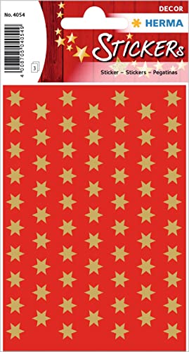 HERMA 4054 Aufkleber Sterne Gold mini, 201 Stück, 8 mm, Stern Sticker aus Papier, Weihnachtssticker Sternaufkleber für Weihnachten Geschenke Adventskalender Dekoration Kinder Belohnung DIY Basteln HERMA 4054 Aufkleber Sterne Gold mini, 201 Stück, 8 mm, Stern Sticker aus Papier, Weihnachtssticker Sternaufkleber für Weihnachten Geschenke Adventskalender Dekoration Kinder Belohnung DIY Basteln von HERMA