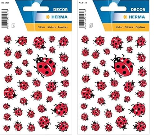 HERMA 5439 Aufkleber Marienkäfer Glück klein mini, 111 Stück, Ladybug Sticker in rot, Etiketten für Fotoalbum Hochzeit Tagebuch Poesiealbum Scrapbooking Geburtstag Liebe Dekoration Briefe DIY Basteln HERMA 5439 Aufkleber Marienkäfer Glück klein mini, 111 Stück, Ladybug Sticker in rot, Etiketten für Fotoalbum Hochzeit Tagebuch Poesiealbum Scrapbooking Geburtstag Liebe Dekoration Briefe DIY Basteln von HERMA