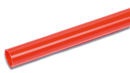 HERMA 7362 Buchschutzfolie nicht klebend transparent rot, 2 m x 40 cm, reiß- & wasserfest Bucheinschlagfolie, matt genarbte Buchfolie aus robuster Polypropylen-Folie für dauerhaftes Einbinden von HERMA