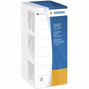HERMA Computeretiketten endlos 101,6x48,4mm 1-bahnig VE=6000 Stück HERMA Computeretiketten endlos 101,6x48,4mm 1-bahnig VE=6000 Stück von HERMA