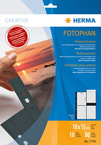 HERMA Fotophan Sichthüllen DIN A4, für Fotos 10 x 15 cm,hoch, Sie erhalten 1 Packung, Packungsinhalt: 10 Hüllen HERMA Fotophan Sichthüllen DIN A4, für Fotos 10 x 15 cm,hoch, Sie erhalten 1 Packung, Packungsinhalt: 10 Hüllen von HERMA