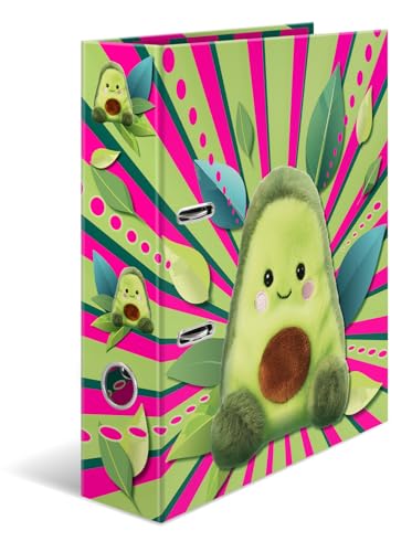 HERMA Ordner A4 Avocado, 7 cm breit, Ringordner mit Kindergarten Motiv, bunter Aktenordner mit Innendruck für Jungen, Mädchen und Kinder HERMA Ordner A4 Avocado, 7 cm breit, Ringordner mit Kindergarten Motiv, bunter Aktenordner mit Innendruck für Jungen, Mädchen und Kinder von HERMA